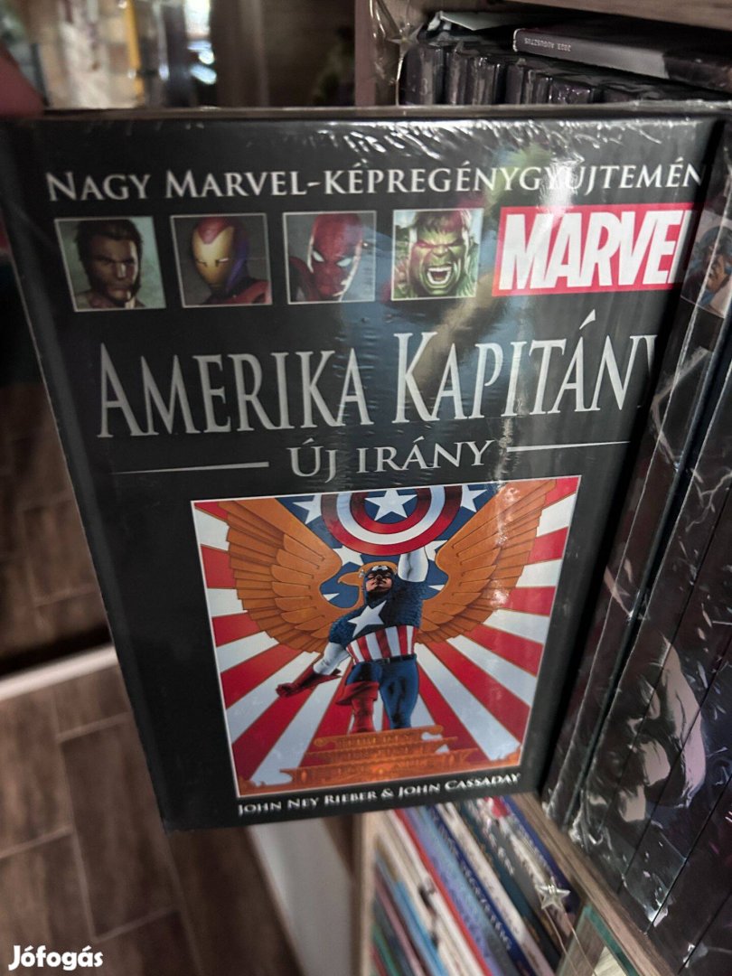 Nagy Marvel Képregénygyűjtemény Új 11 Amerika Kapitány Új irány