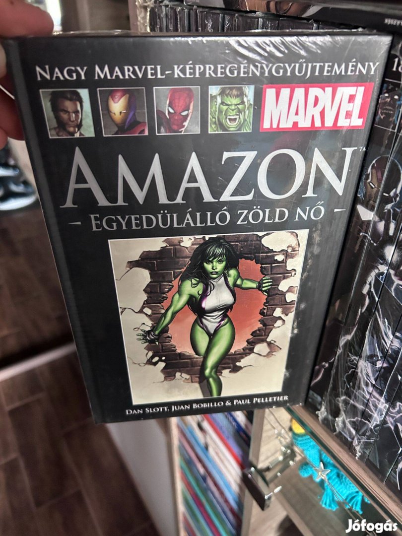 Nagy Marvel Képregénygyűjtemény Új 17 Amazon Egyedülálló zöld nő