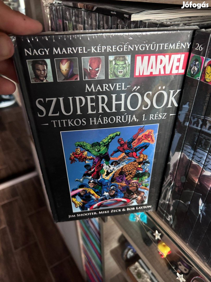 Nagy Marvel Képregénygyűjtemény Új 25 Marvel Szuperhősök Titkos háború