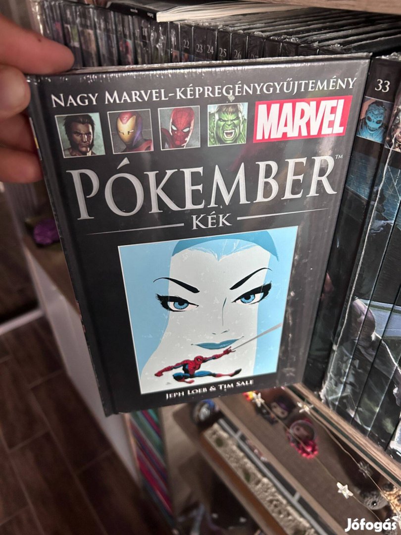 Nagy Marvel Képregénygyűjtemény Új 32 Pókember Kék