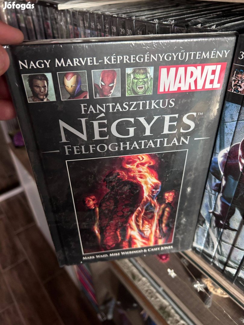 Nagy Marvel Képregénygyűjtemény Új 37 Fantasztikus Négyes Felfoghatatl