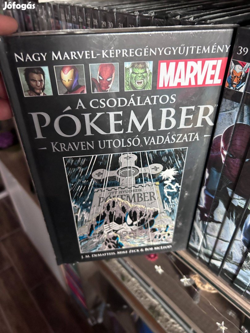 Nagy Marvel Képregénygyűjtemény Új 38 A csodálatos Pókember Kraven