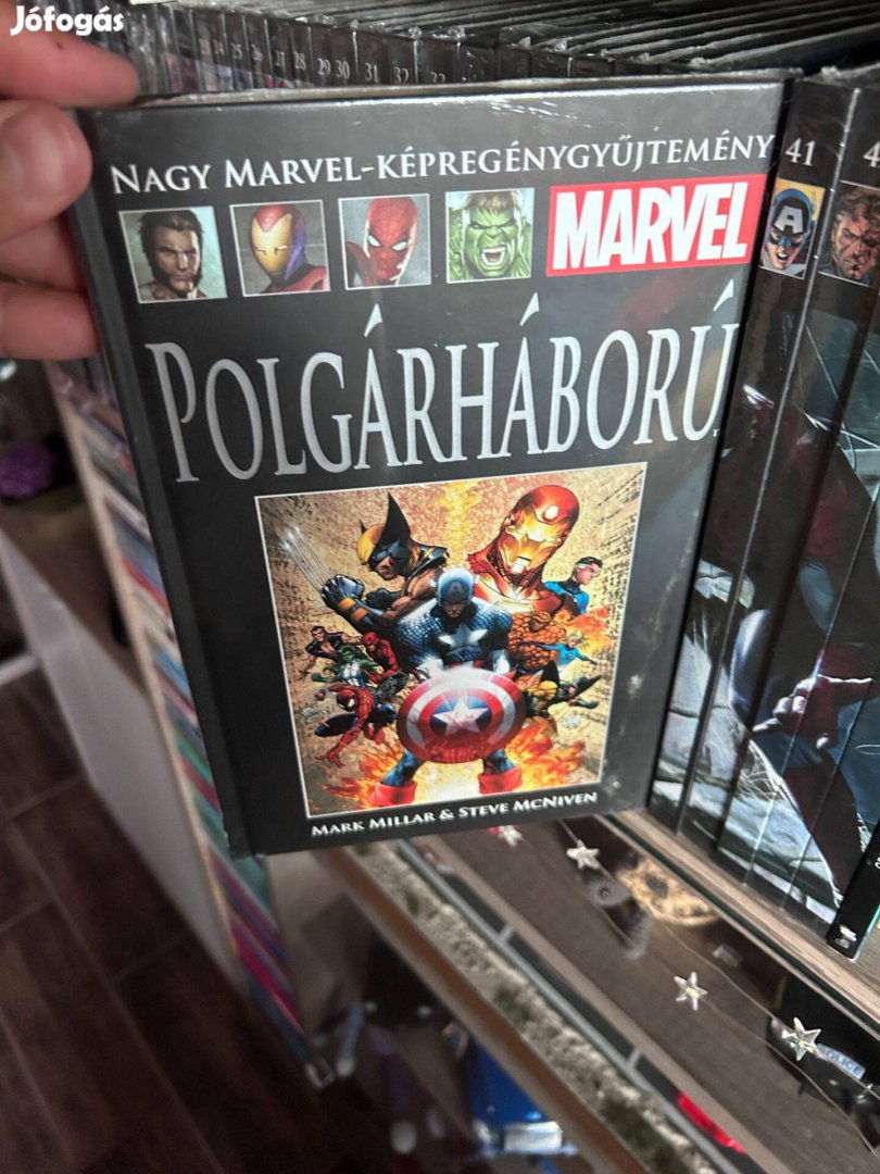 Nagy Marvel Képregénygyűjtemény Új 40 Polgárháború