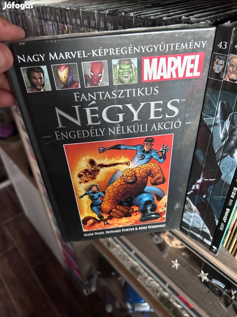 Nagy Marvel Képregénygyűjtemény Új 42 Fantasztikus Négyes Engedély