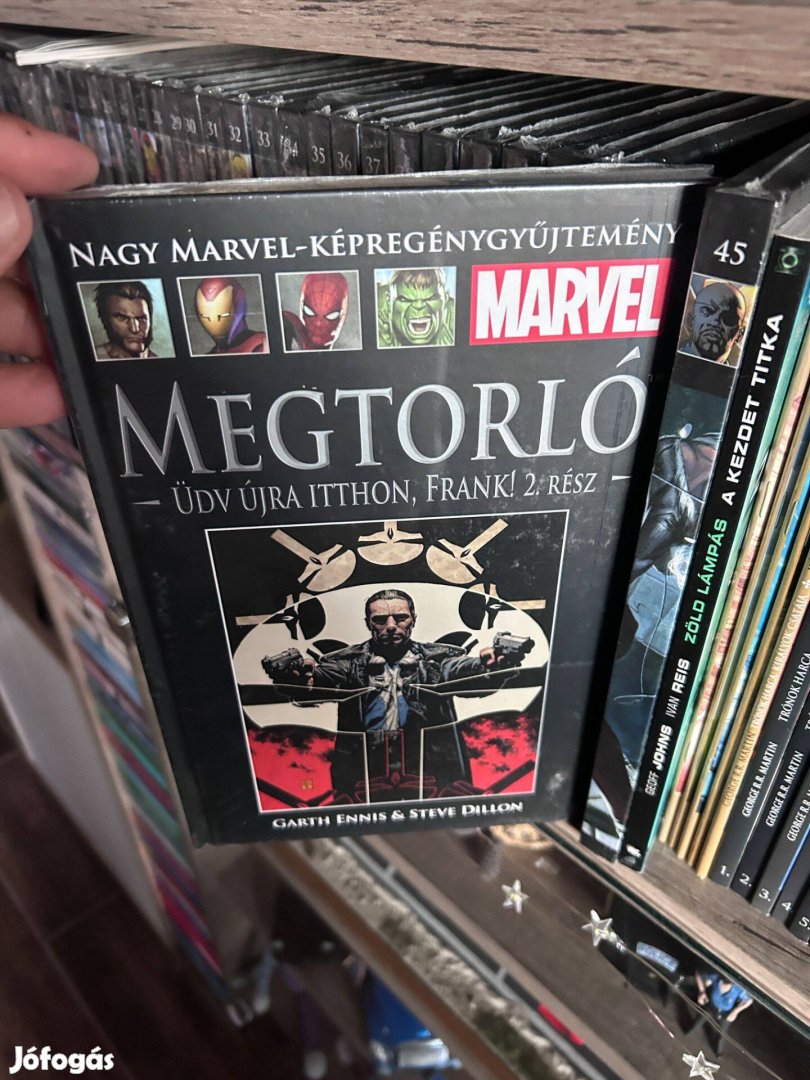 Nagy Marvel Képregénygyűjtemény Új 44 Megtorló Üdv Újra Itthon Frank 2