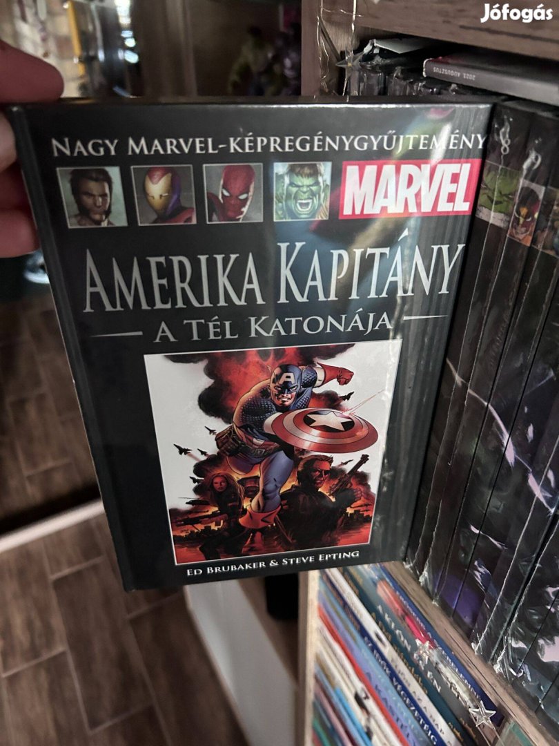 Nagy Marvel Képregénygyűjtemény Új 7 Amerika kapitány A tél katonája