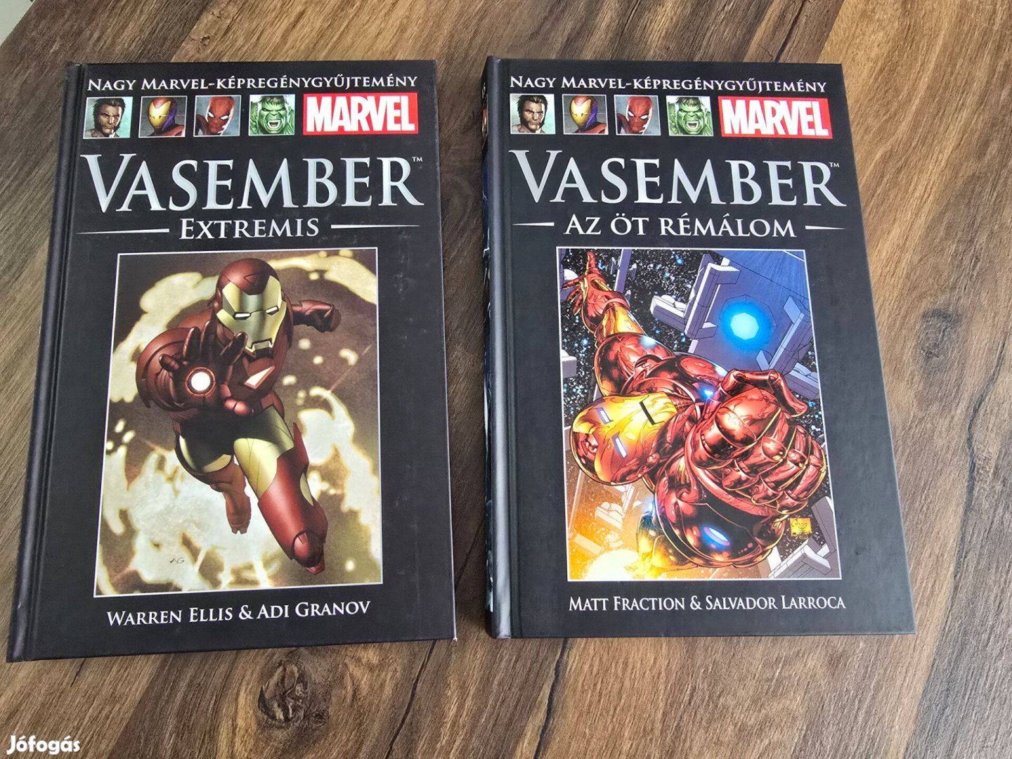 Nagy Marvel-Képregénygyűjtemény Vasember kötetek