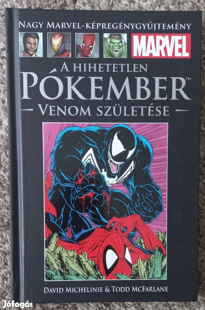 Nagy Marvel-képregénygyűjtemény: A hihetetlen Pókember Venom születése