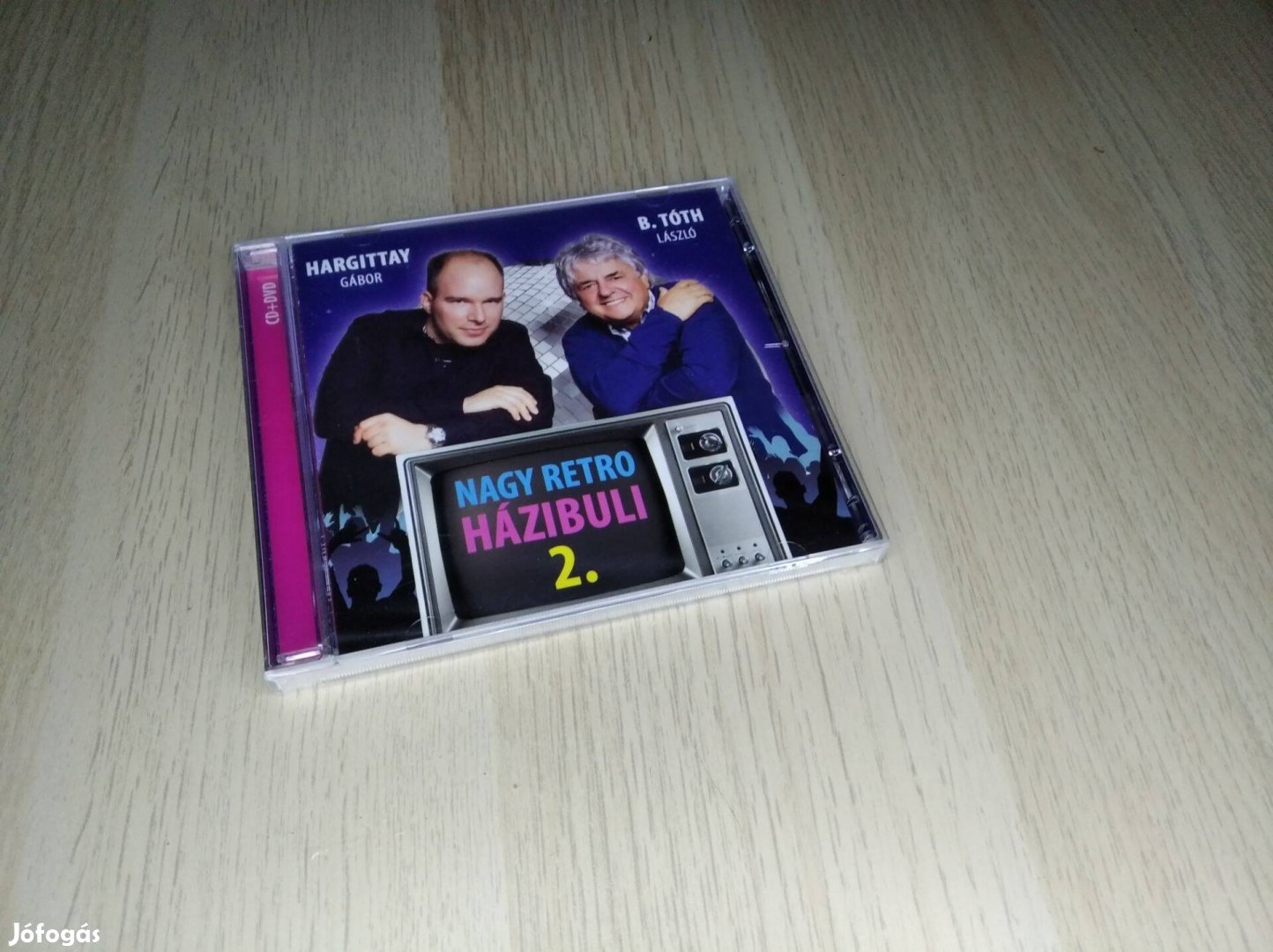 Nagy Retro Hazibuli 2 . / CD+ DVD (Bontatlan)