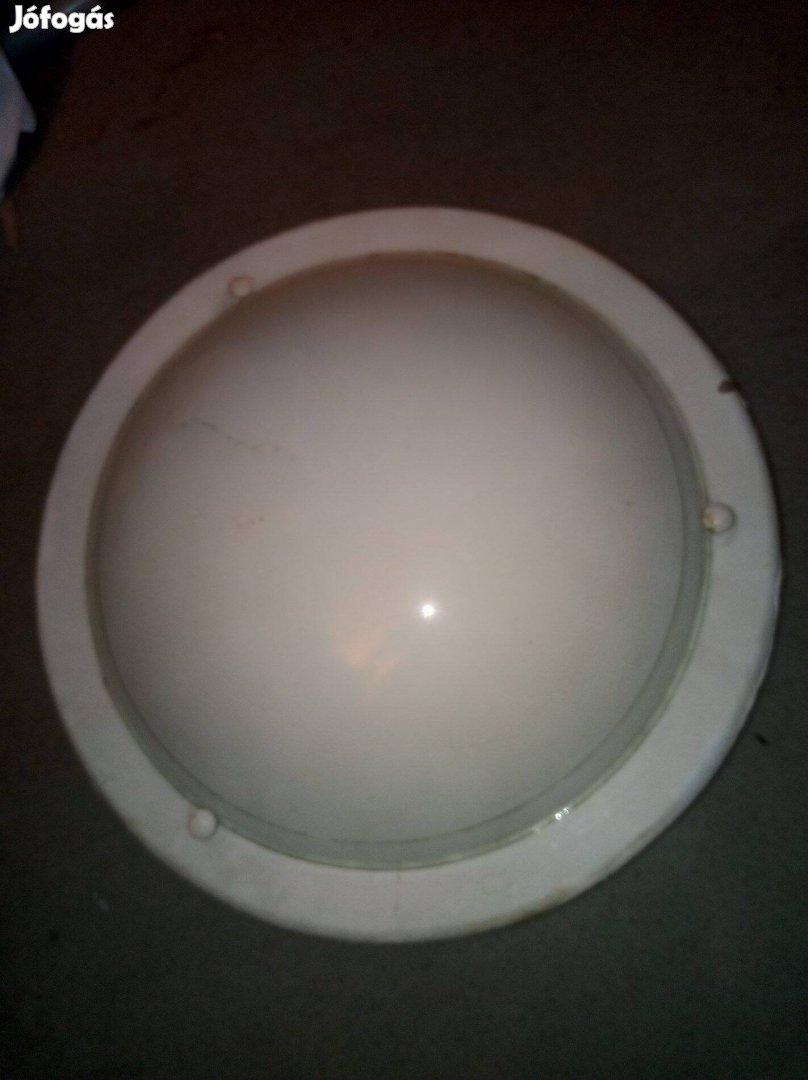Nagy UFO lámpa 38cm fehér