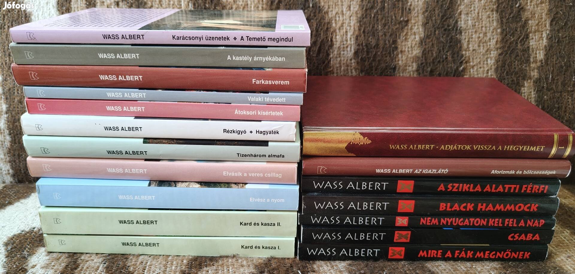 Nagy Wass Albert könyvcsomag eladó