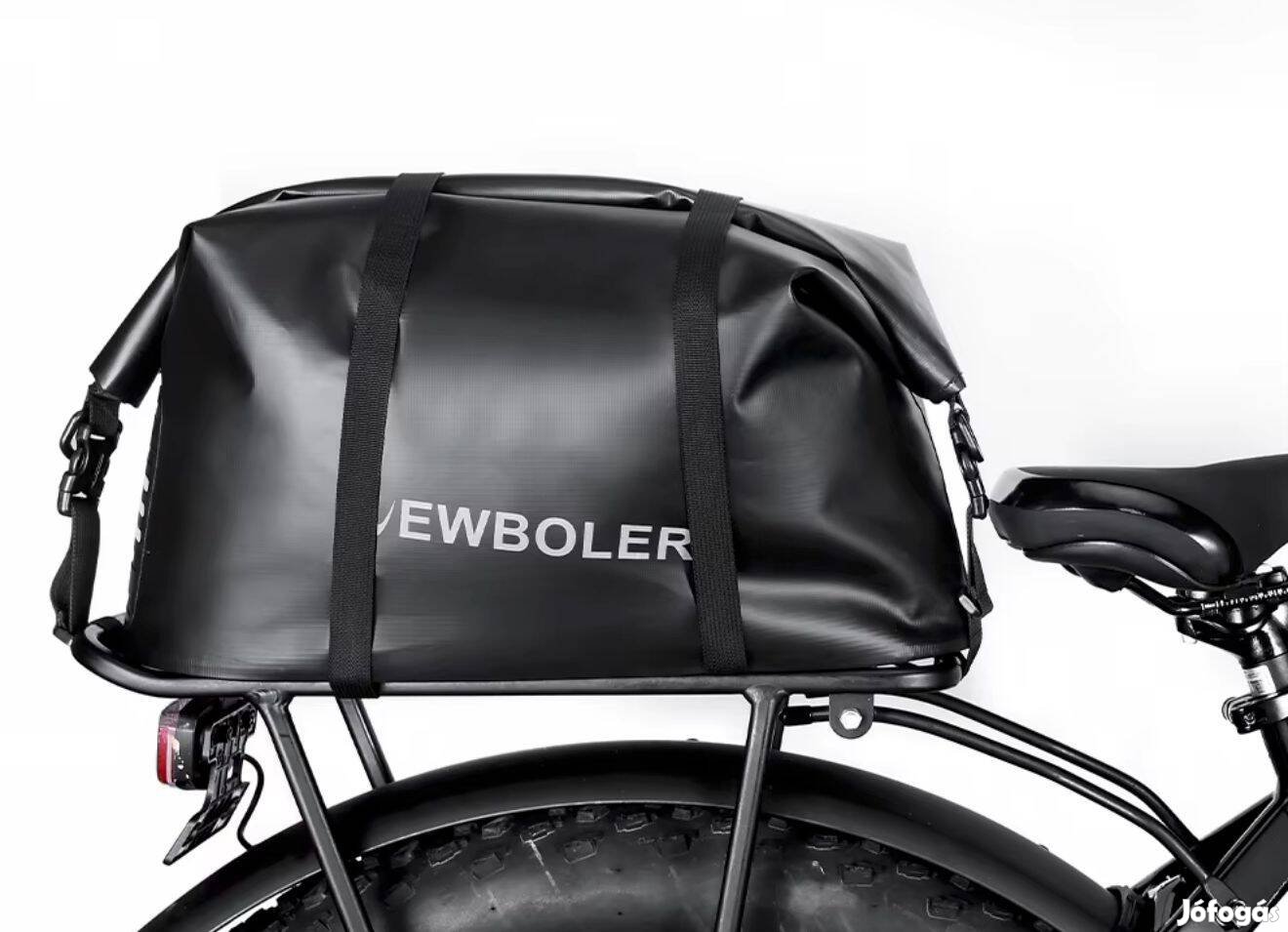 Nagy, mindenakkumulátor-tartó kerékpár táska 20 liter új