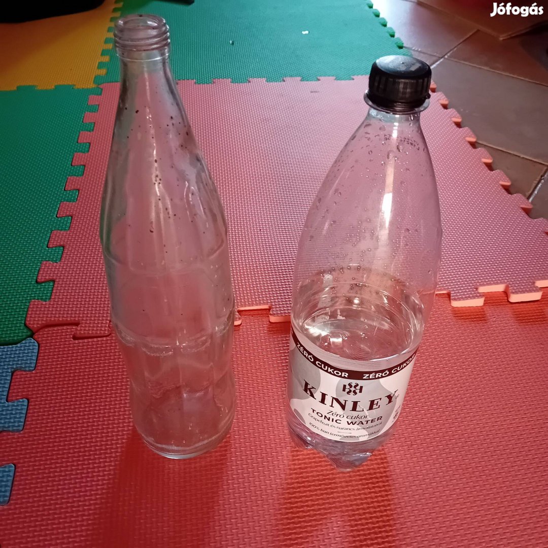 Nagy, üveg Coca-Colas üveg