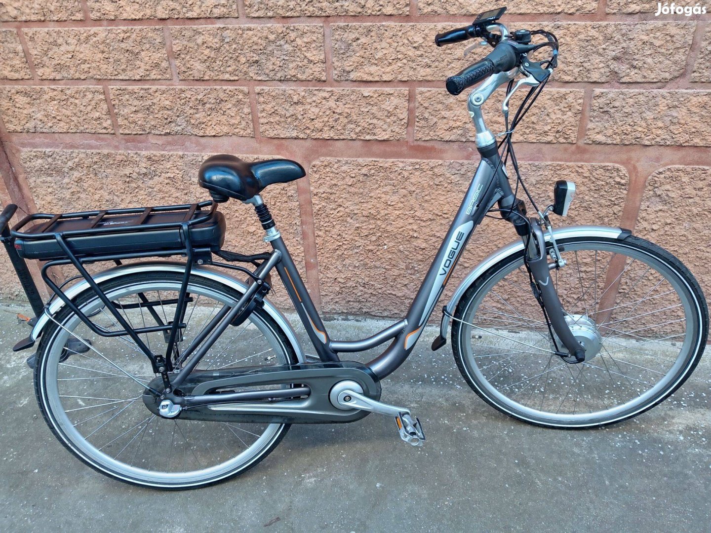 Nagy akkus holland elektromos kerékpár pedelec ebike e-bike