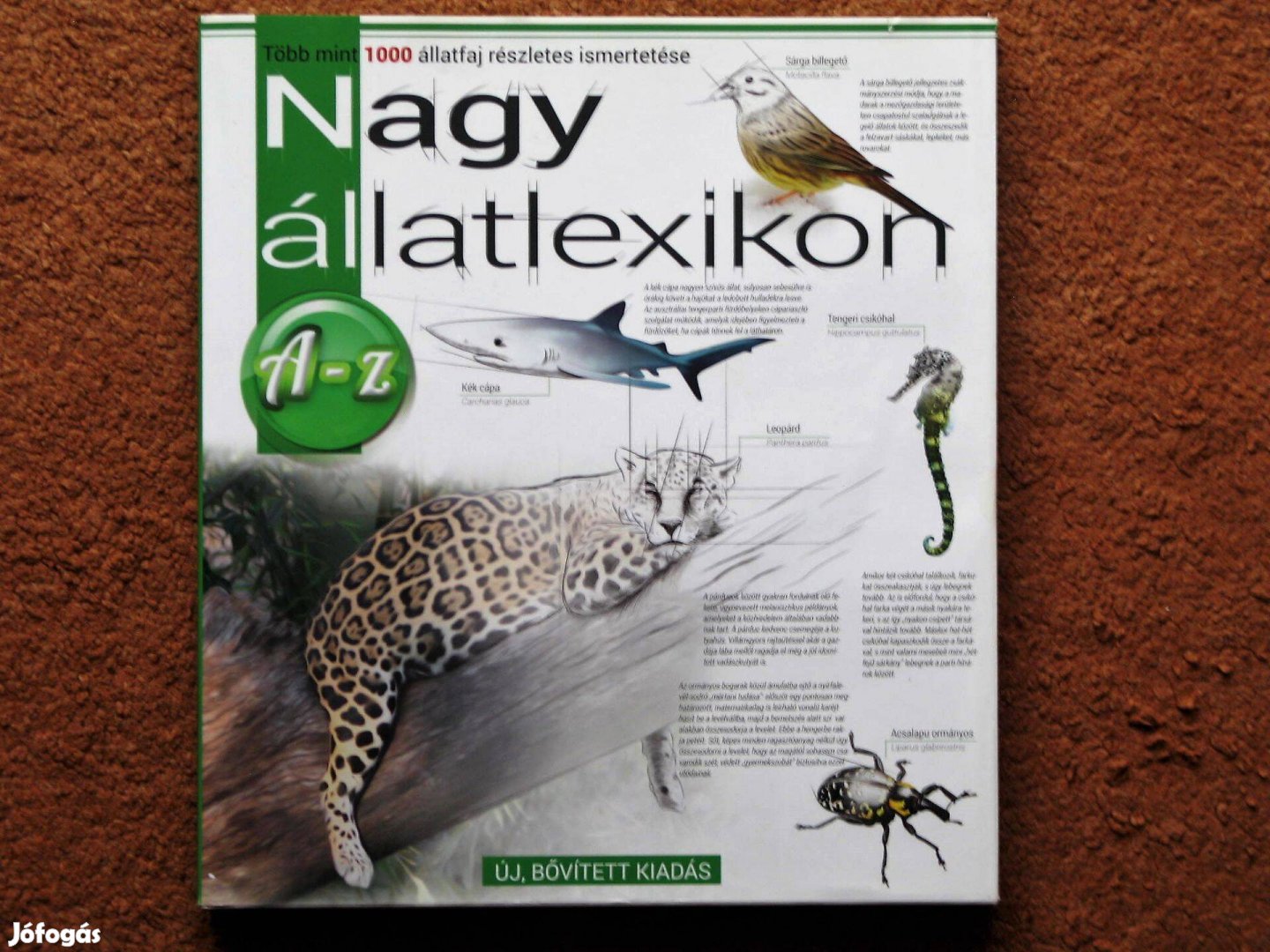 Nagy állatlexikon A-Z / 26x296 cm,