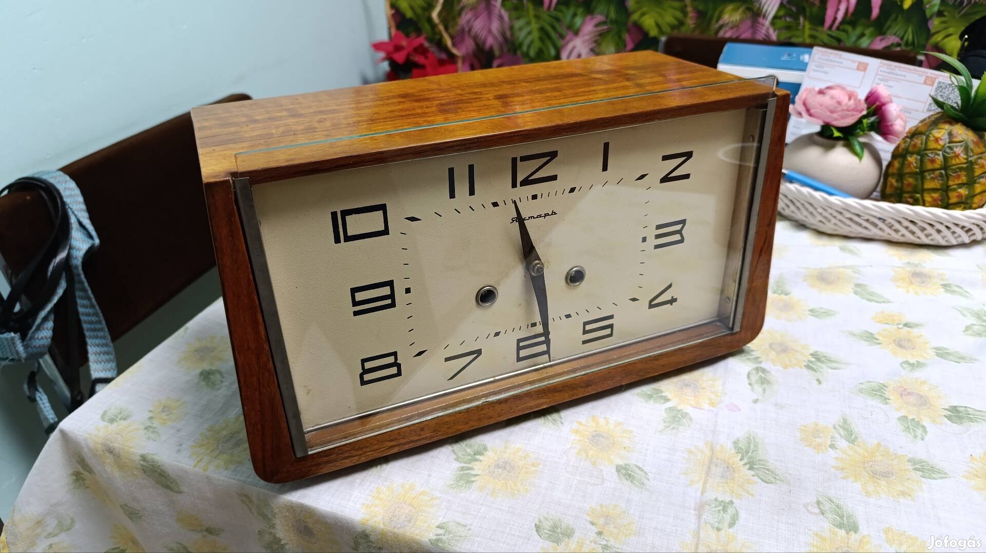 Nagy asztali -kandalló óra eladó