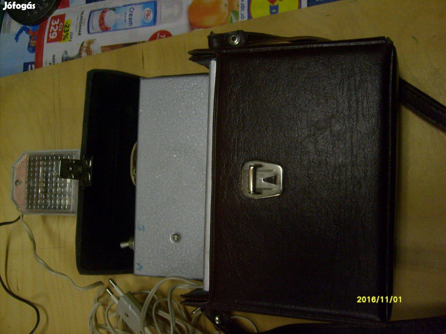 Nagy fényerejű retró vaku