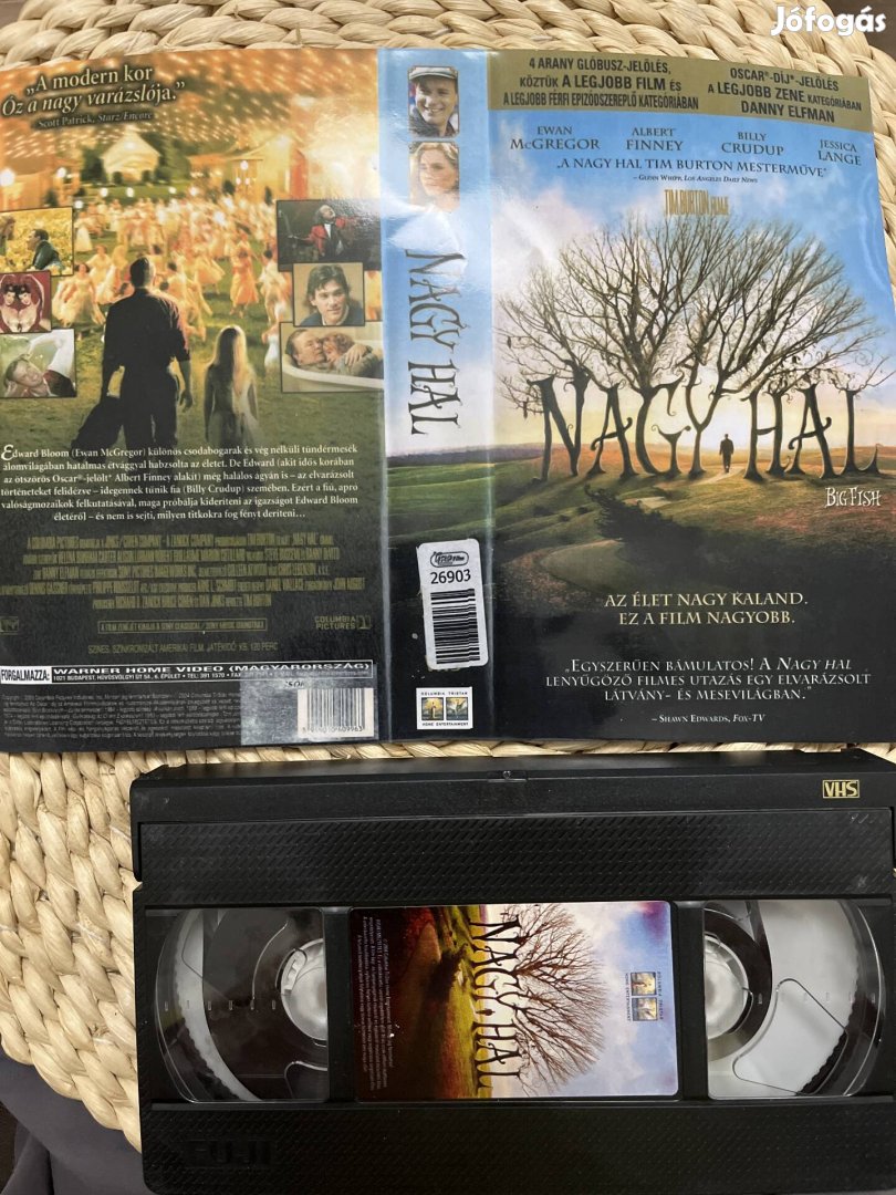 Nagy hal vhs.   