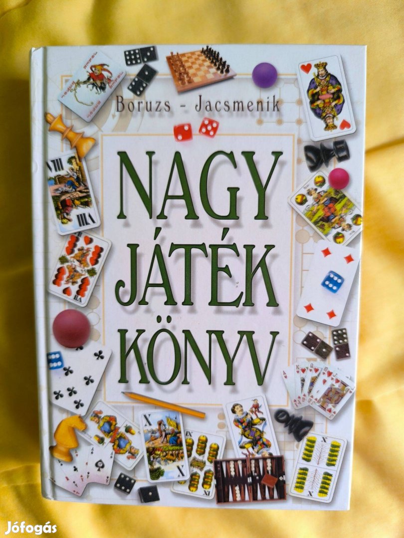 Nagy játékkönyv - Boruzs - Jacsmenik - eladó!