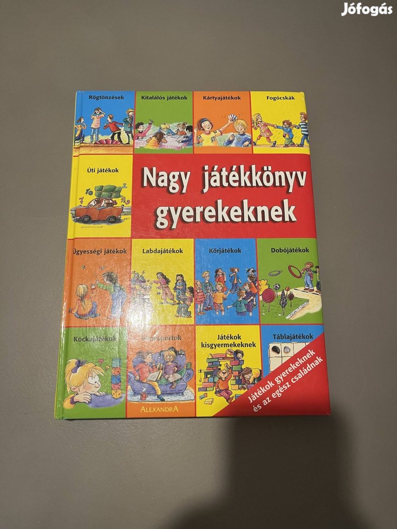 Nagy játékkönyv gyerekeknek