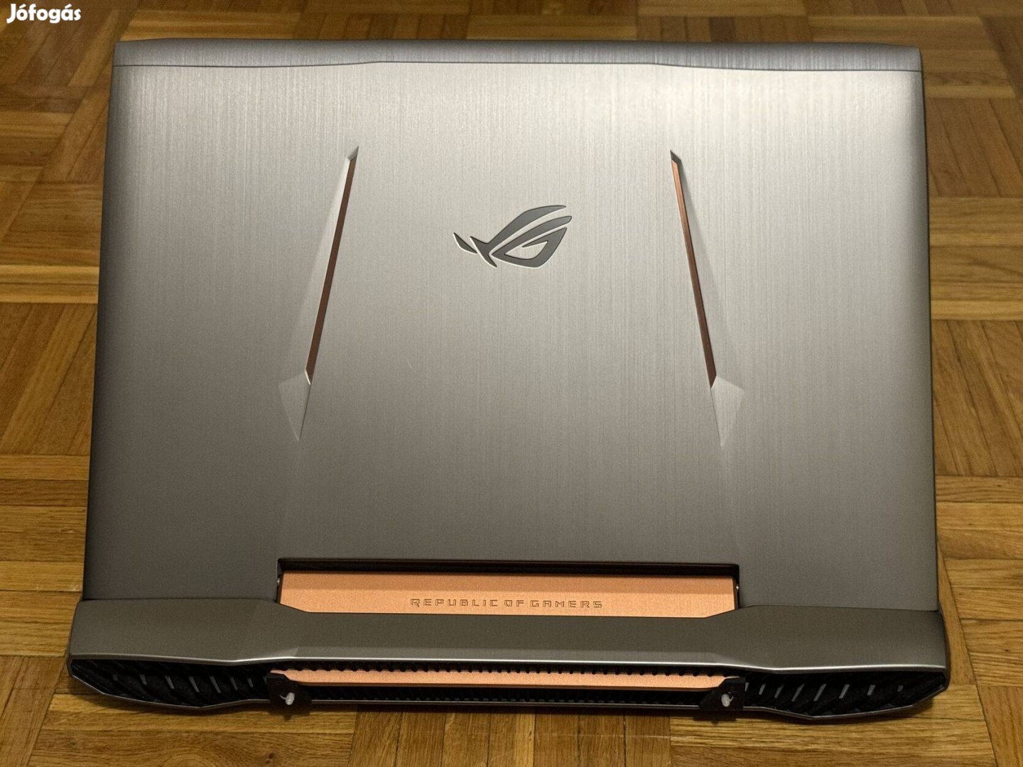 Nagy képernyős Asus rog gamer laptop eladó! Dupla hűtés!
