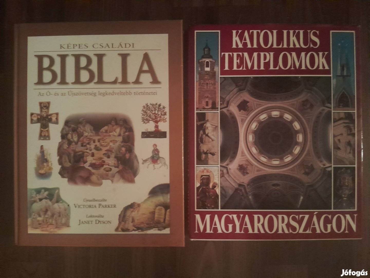 Nagy képes Bibliai és a Katolikus Templomok című könyvek 