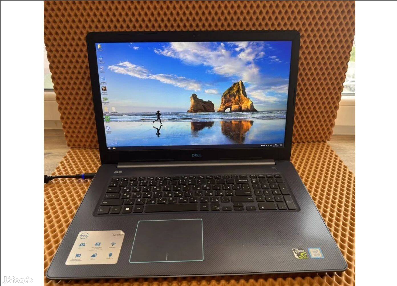 Nagy kijelzős i7-es Dell gamer laptop eladó Gtx 1060 (6 GB Gddr5)