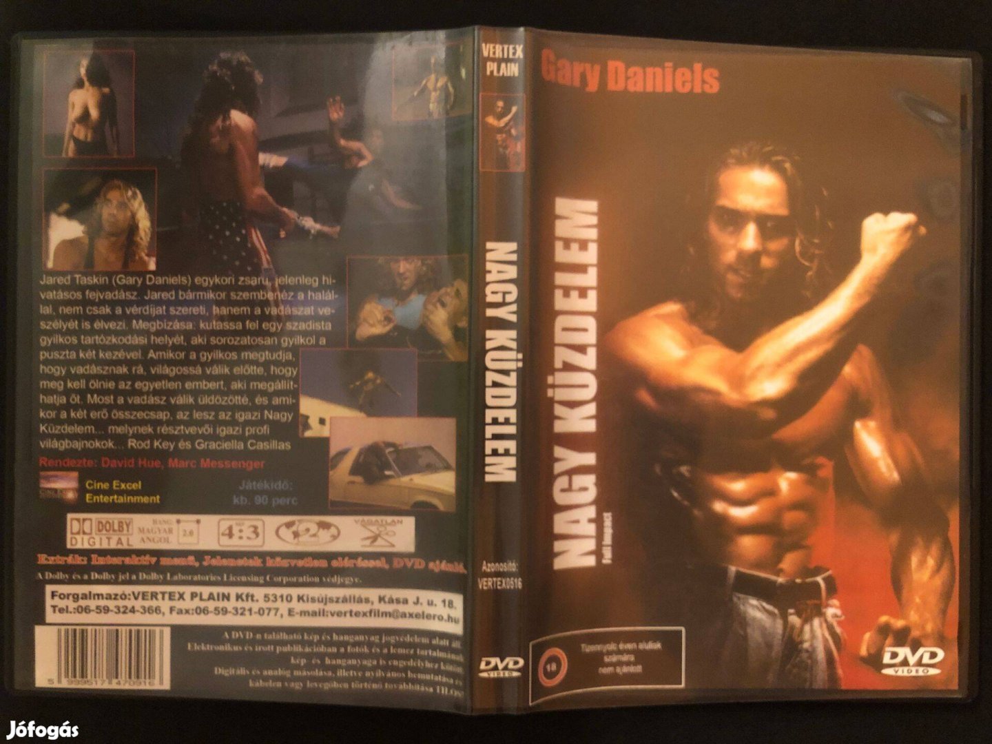 Nagy küzdelem DVD (karcmentes, Gary Daniels)