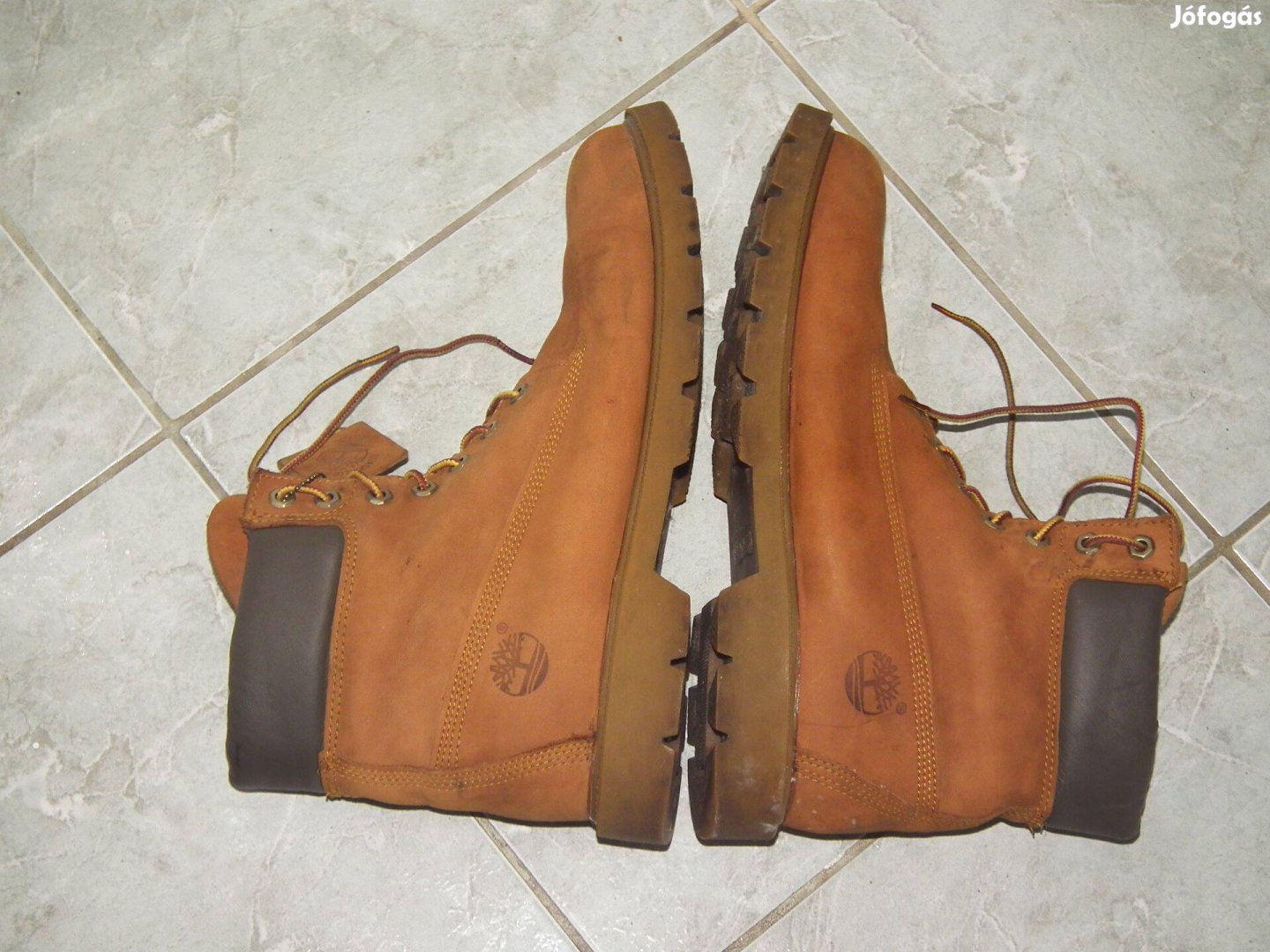 Nagy méretű Timberland férfi bakancs fűzős bokacsizma cipő