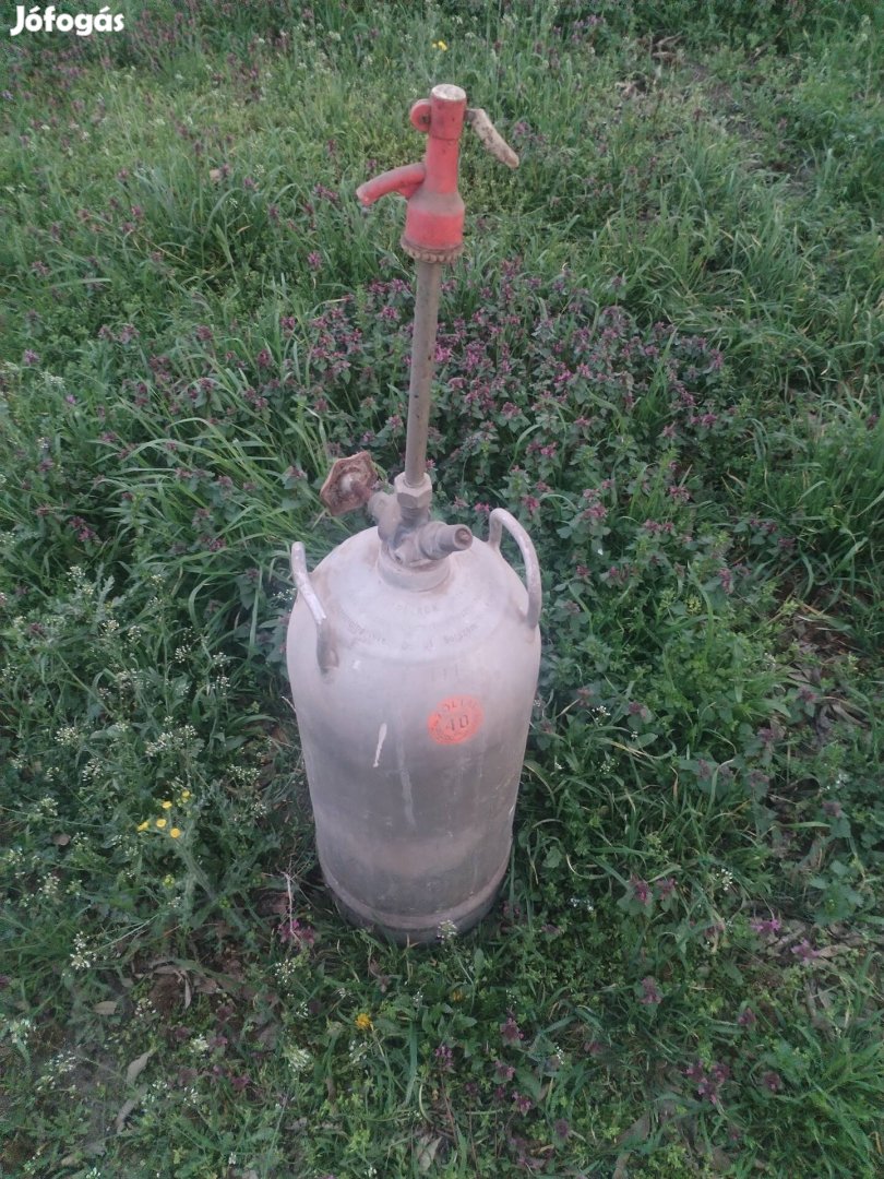 Nagy méretű alu szodasszifon