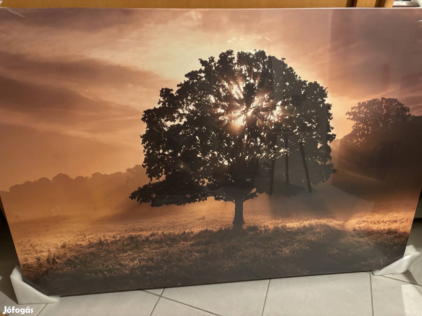 Nagy méretű falikép, vászonkép (Új, 120x80cm)