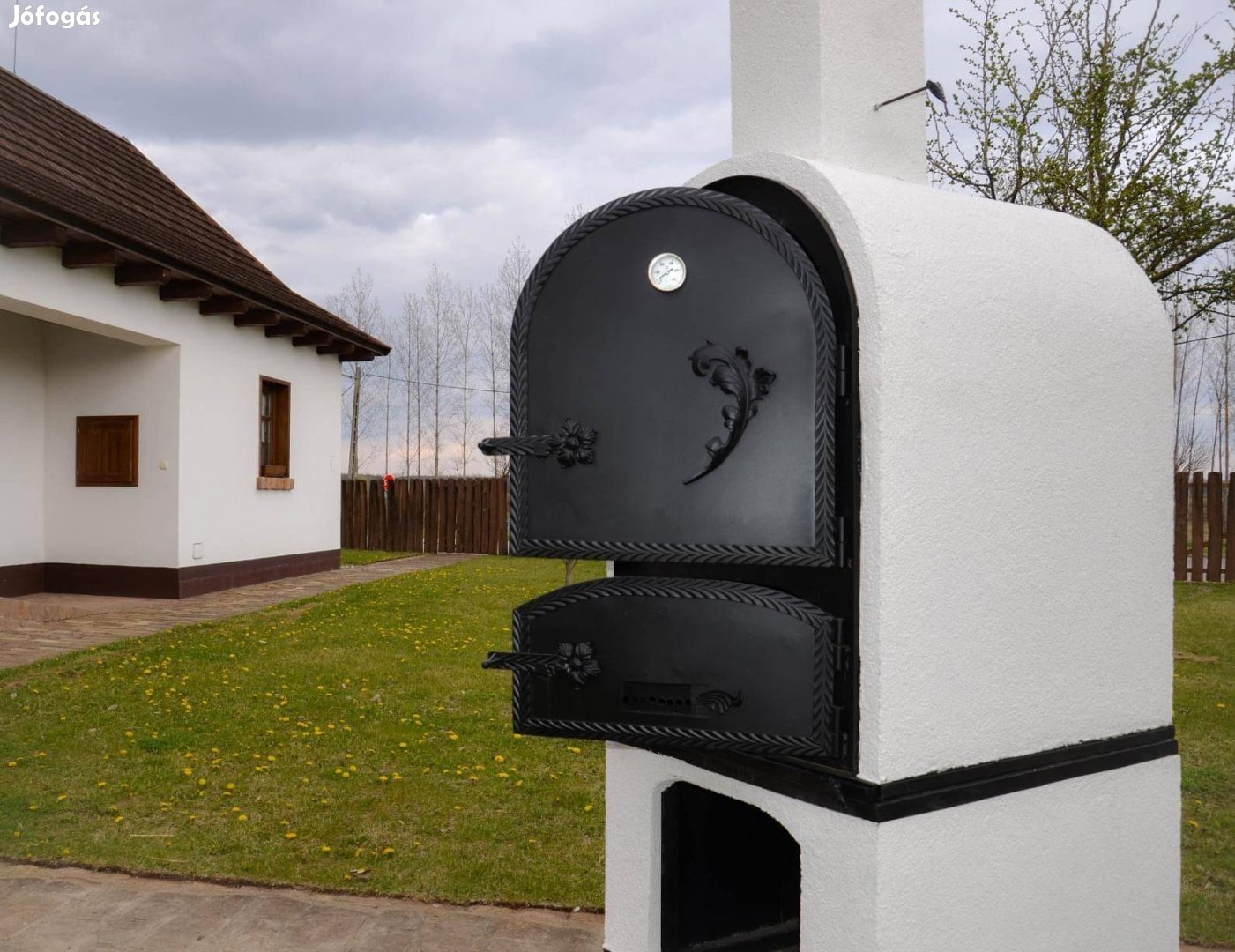 Nagy méretű mobil kemence, Prémium mobilkemence, Kerti sütő