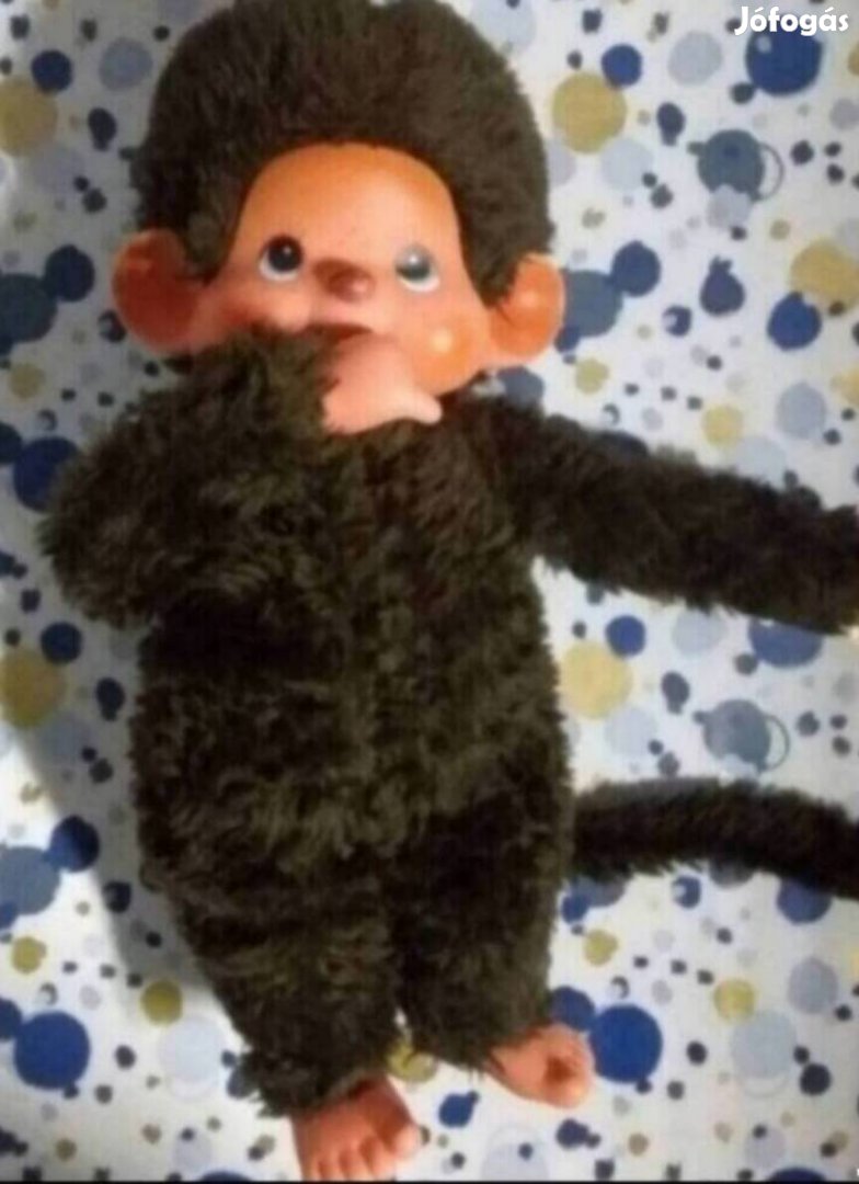 Nagy méretű retro Monchhichi moncsicsi 