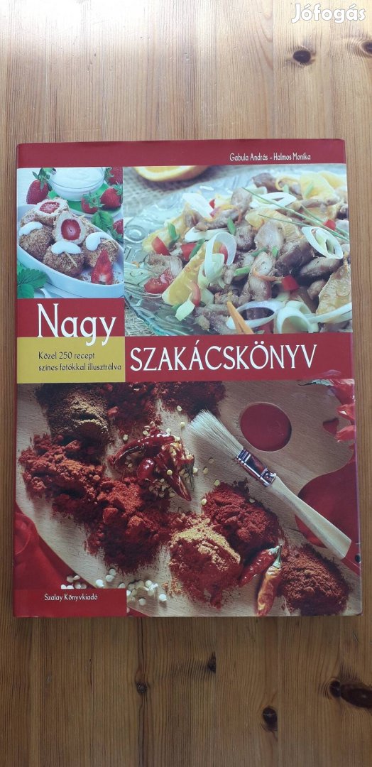 Nagy szakácskönyv könyv album. 