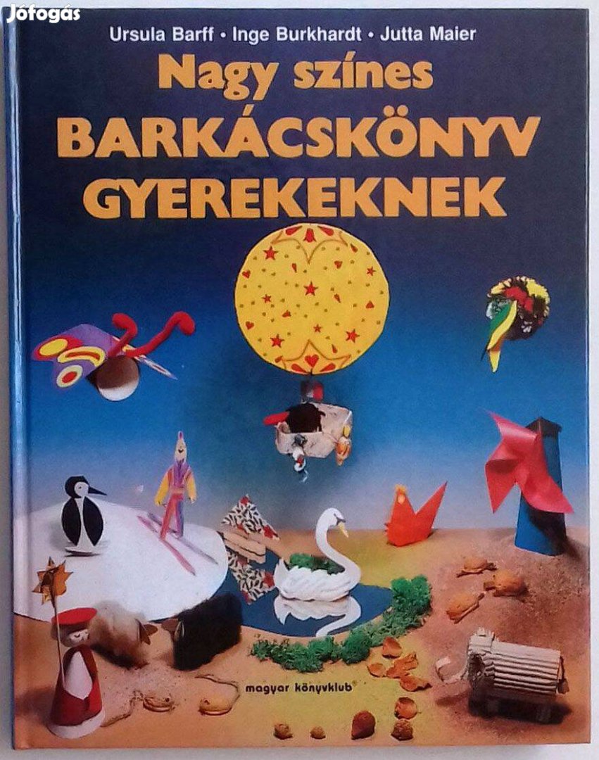 Nagy színes barkácskönyv gyerekeknek