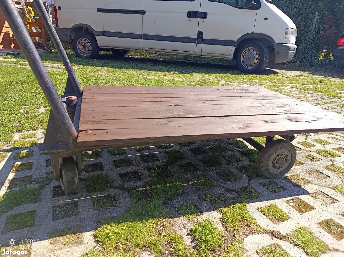 Nagy teherbírású ipari kézikocsi 