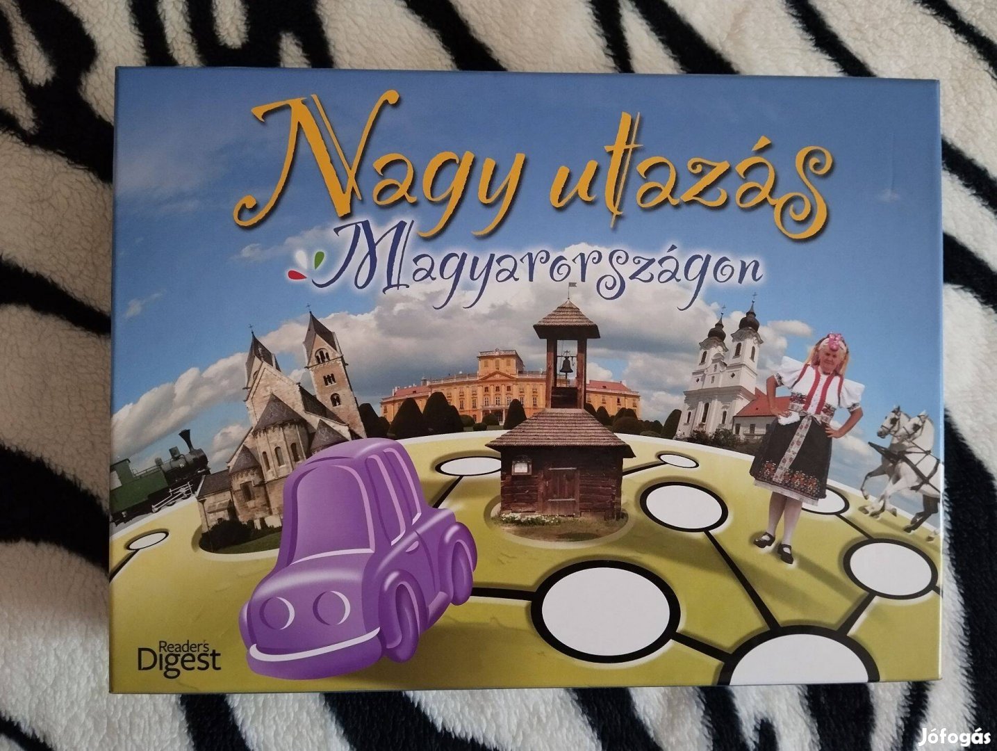 Nagy utazás Magyarországon társasjáték