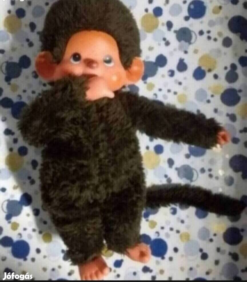 Nagy vintage Monchhichi moncsicsi 