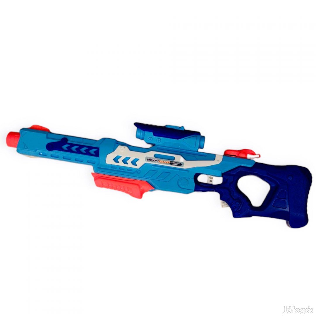 Nagy vízipisztoly kék narancssárga 76cm