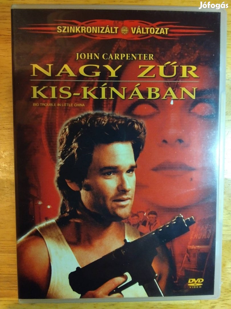 Nagy zűr Kis - Kínában újszerű dvd Kurt Russell Szinkronizál