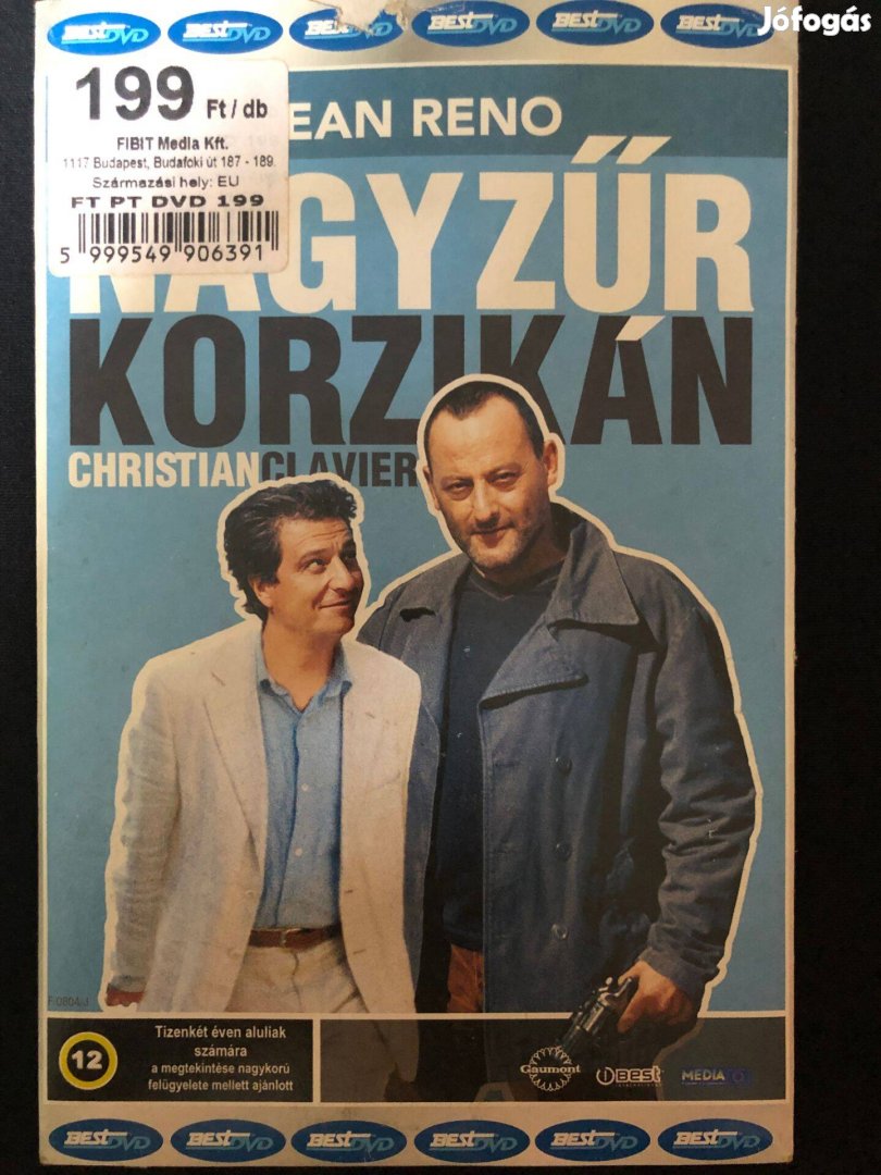 Nagy zűr Korzikán (Jean Reno, Christian Clavier) DVD