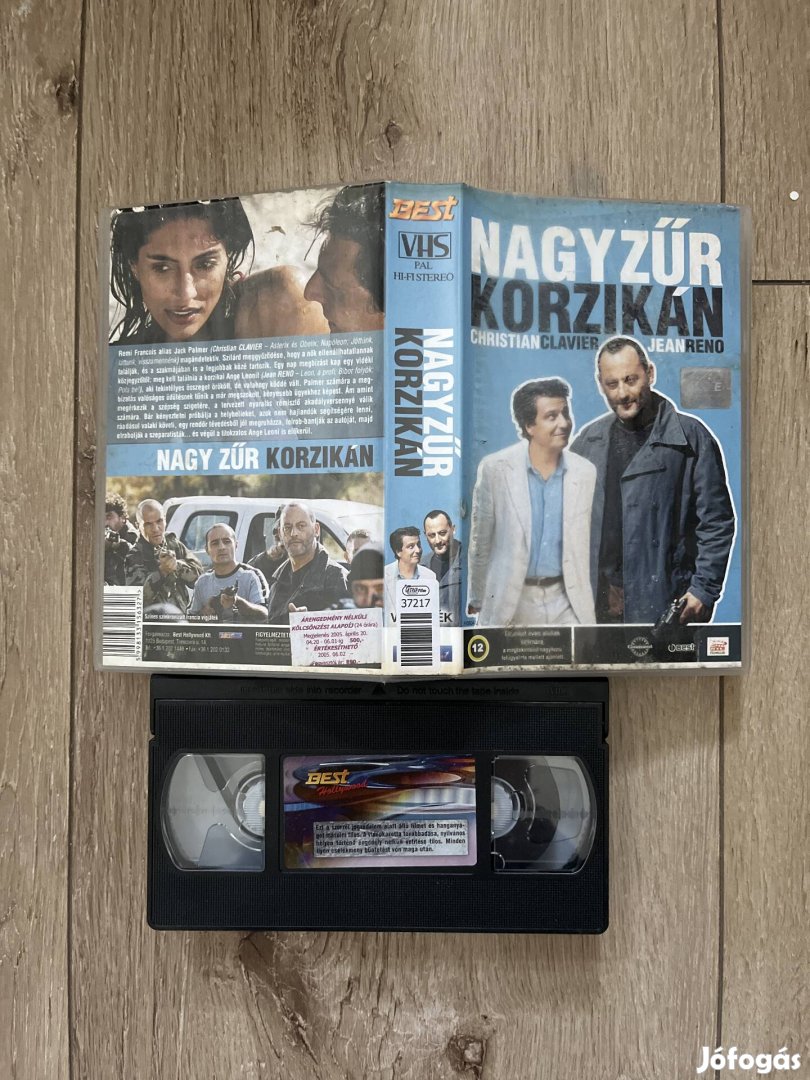 Nagy zűr korzikán vhs 