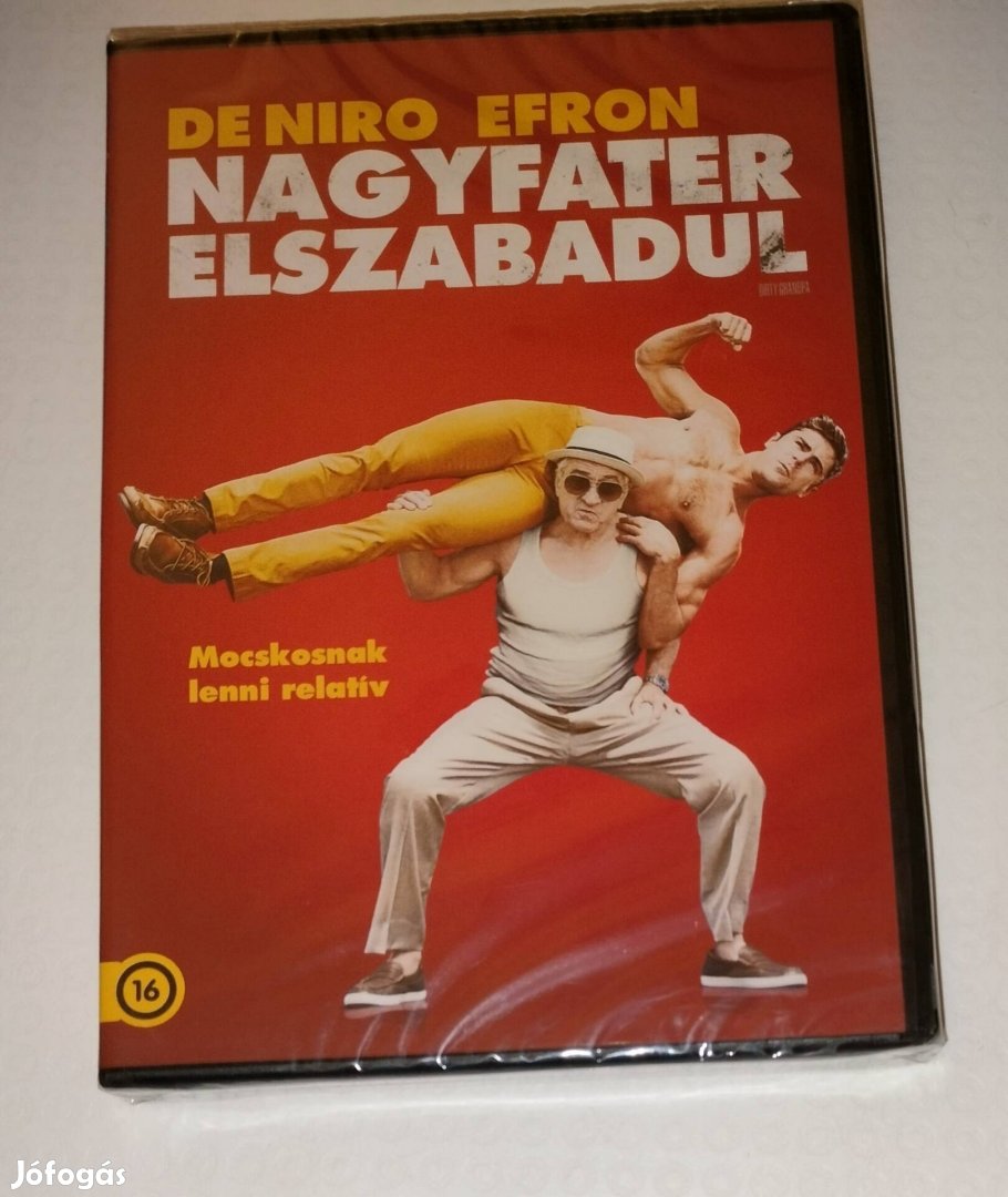 Nagyfater elszabadul dvd bontatlan Robert De Niro 