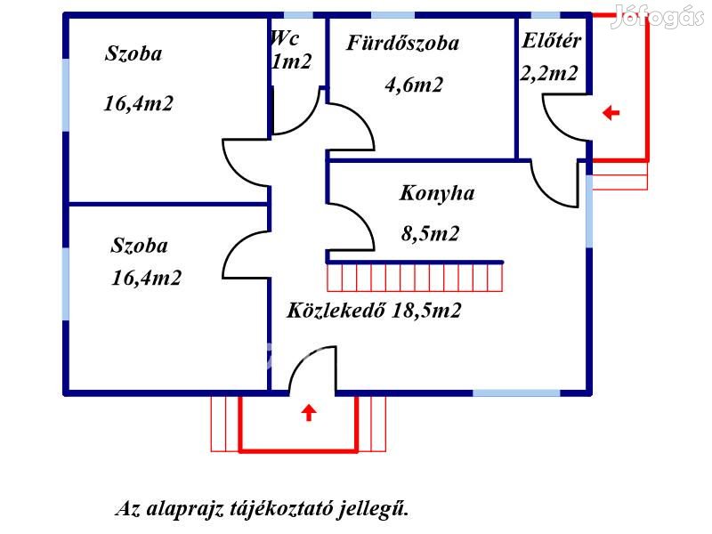 Nagyiváni 91 nm-es ház eladó