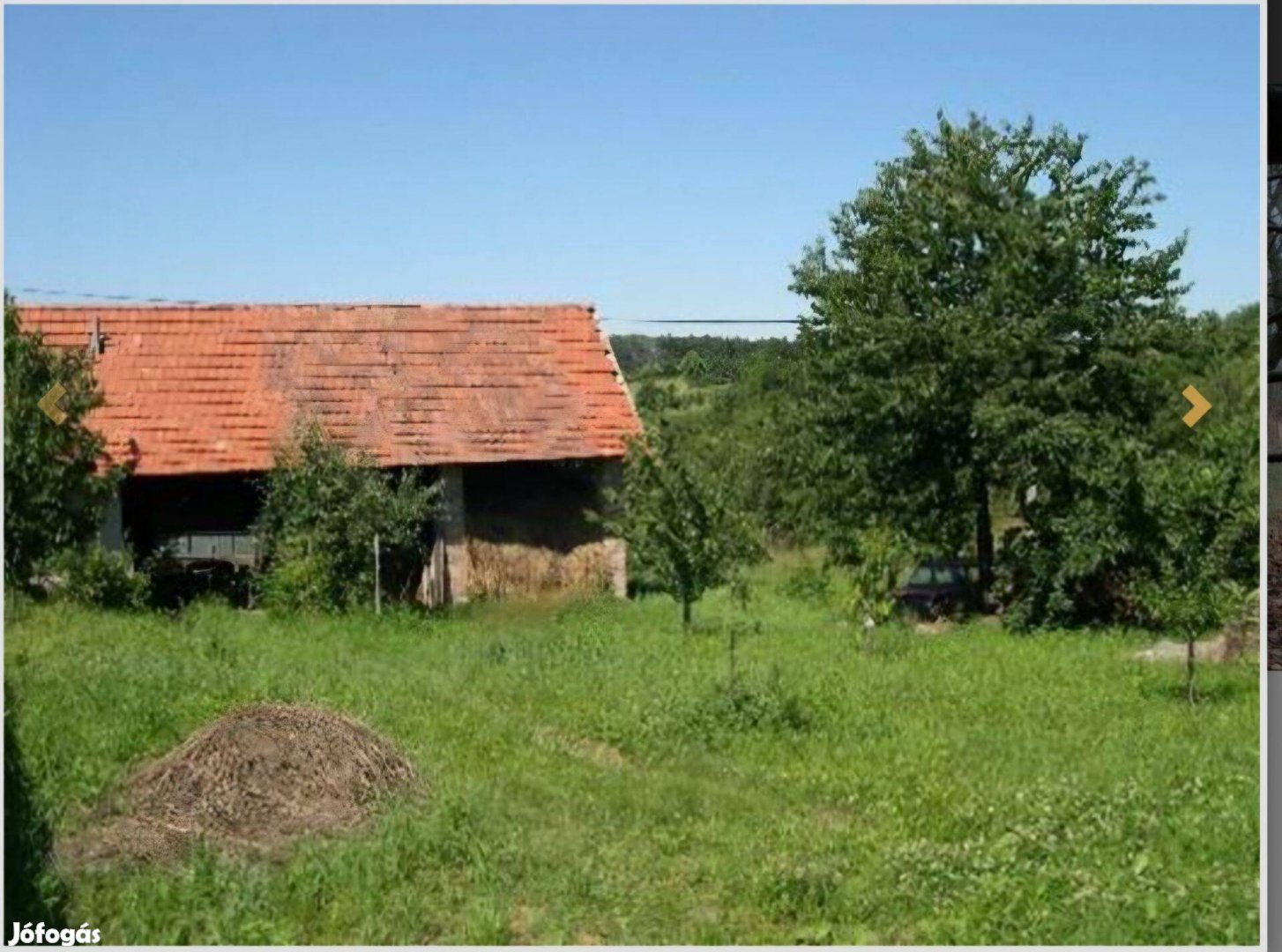 Nagykanizsa környékén birtok eladó