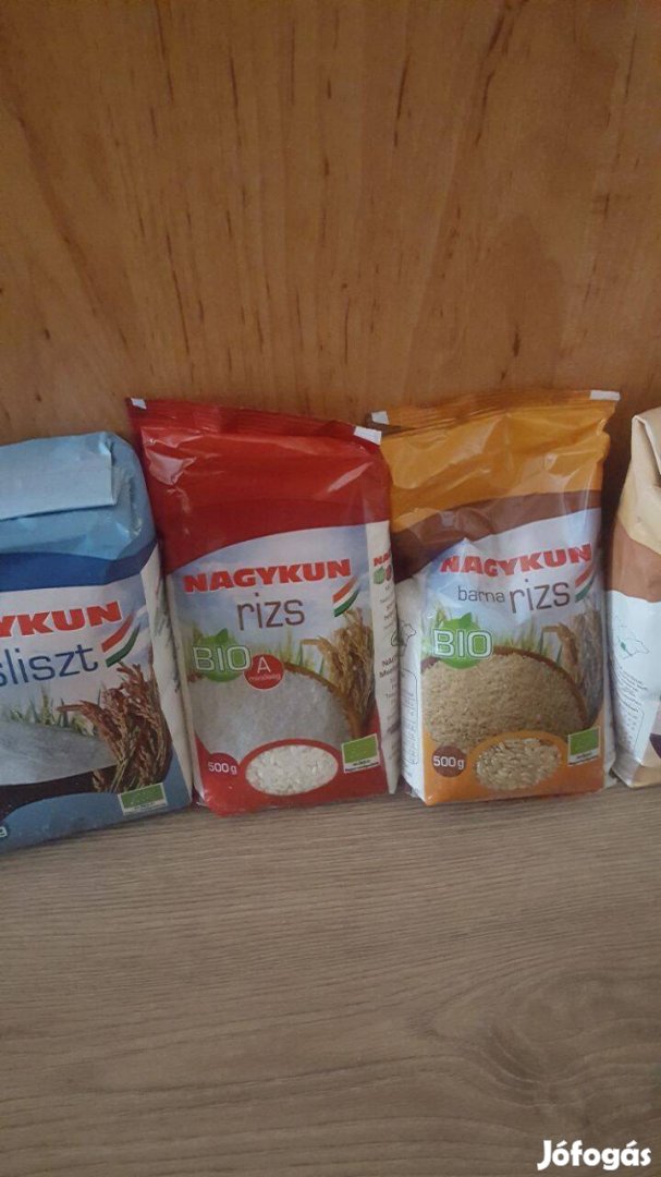 Nagykun bio fehér rizs, 500 g, Magyar, Gluténmentes