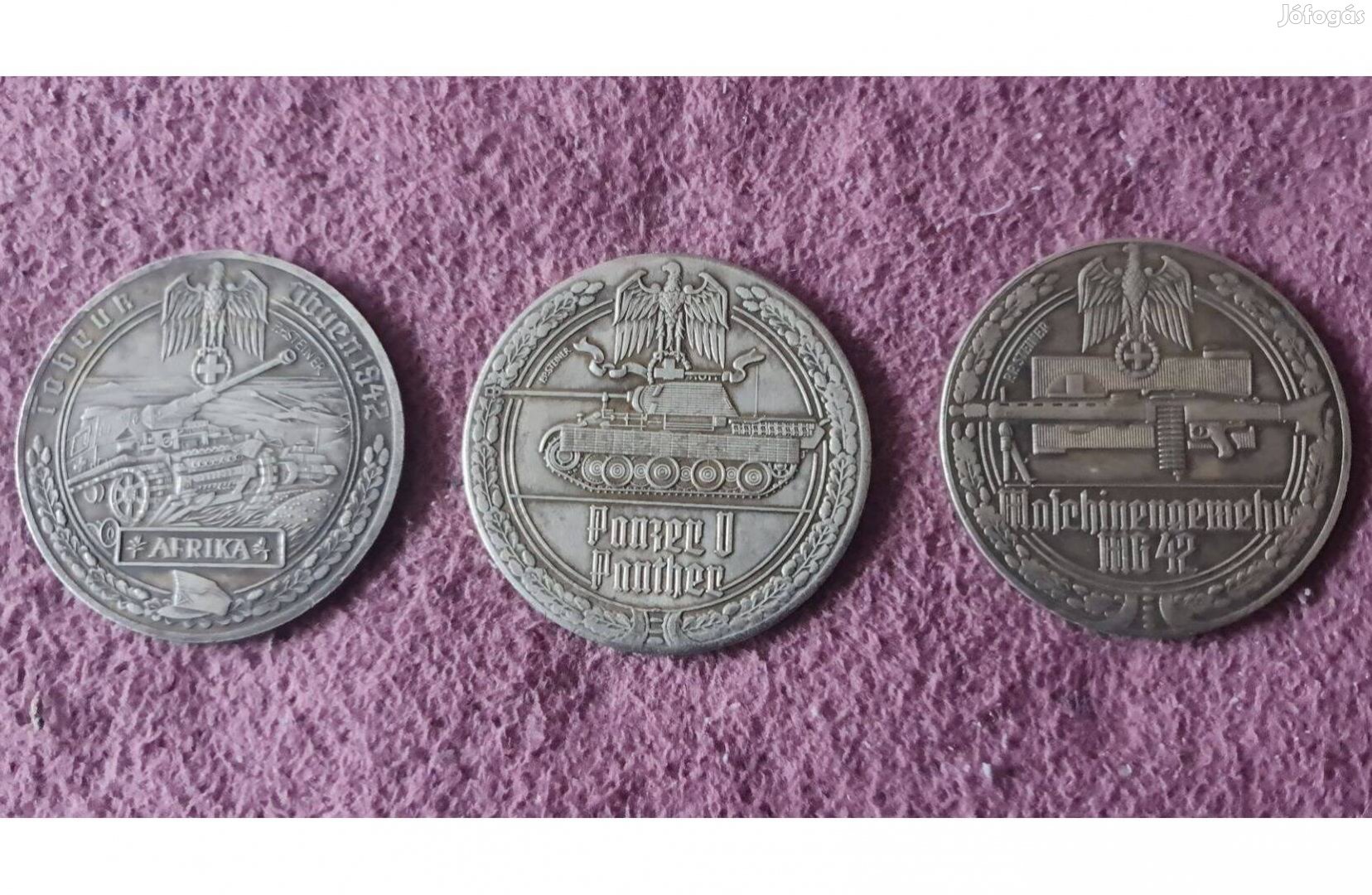 Nagyméretű 1939-1945 német II. világháborús emlék-gyűjtői