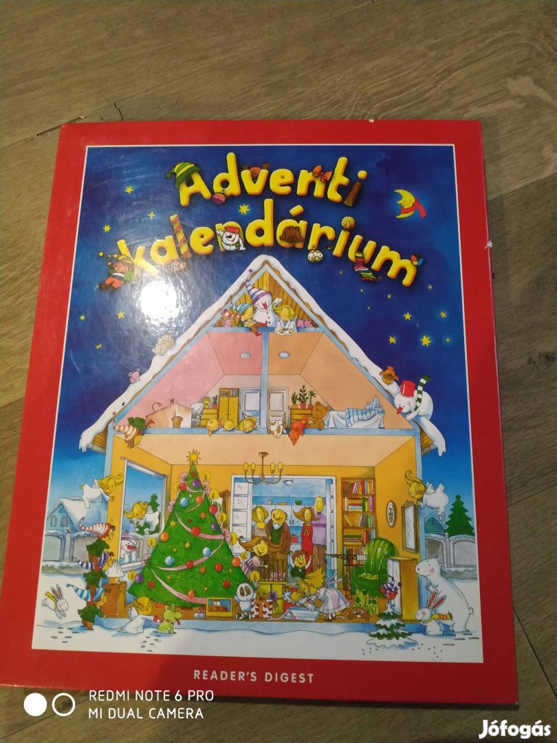 Nagyméretű Adventi Kalendárium.