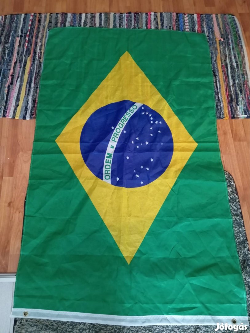 Nagyméretű Brazília zászló 
