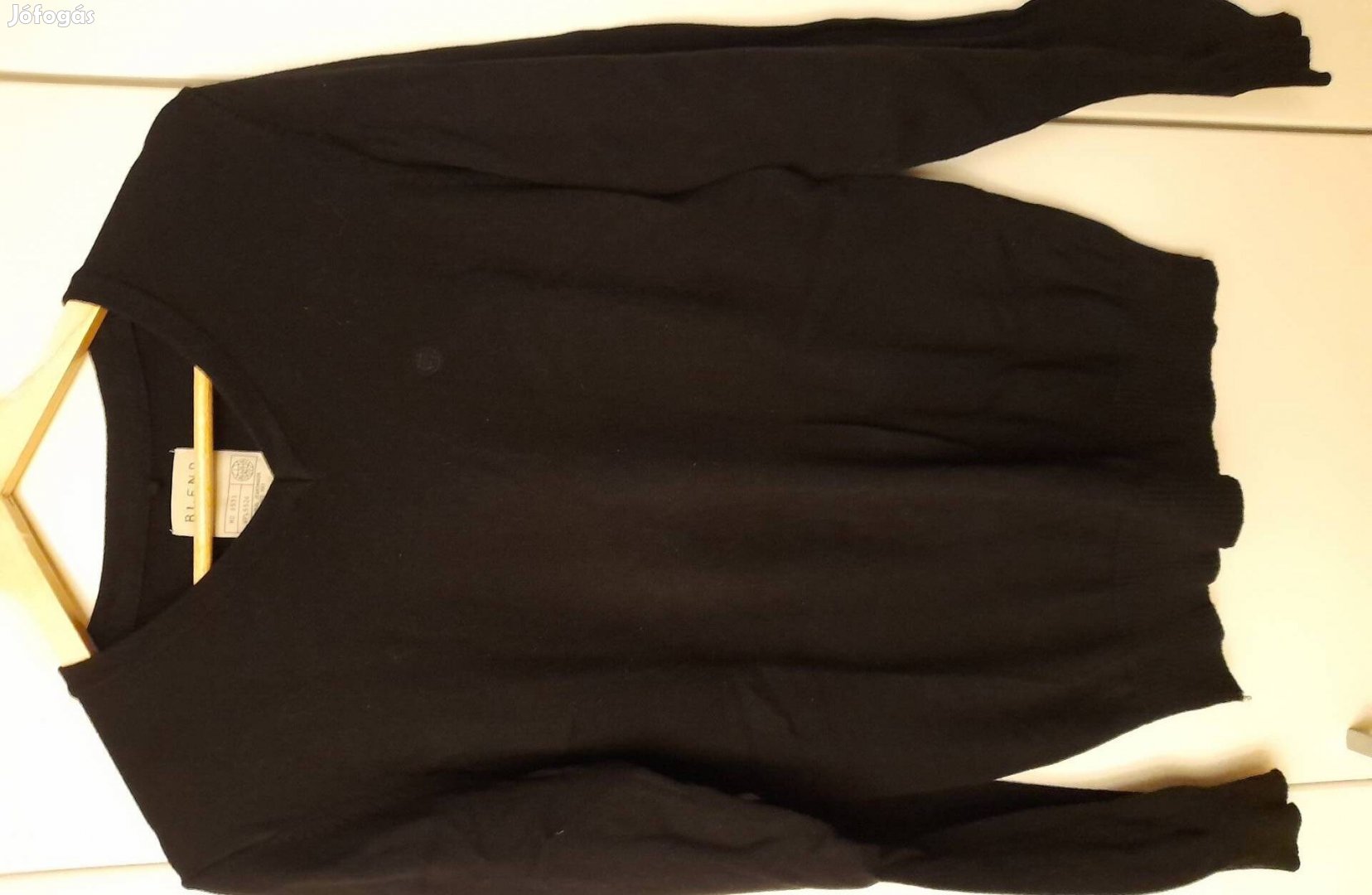 Nagyméretű M-es fekete Blend pulóver